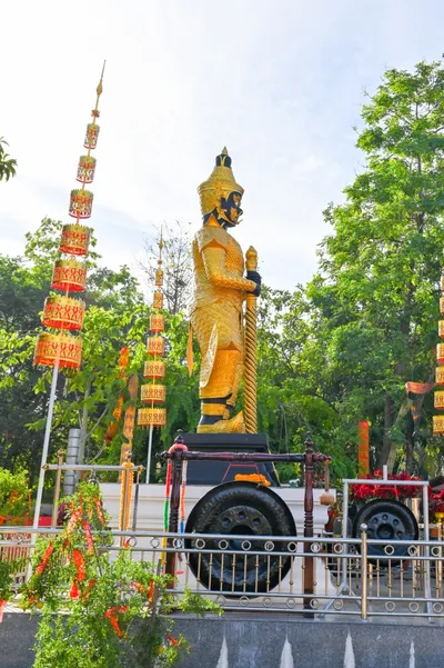 องค์ท้าวเวสสุวรรณโณ วัดจุฬามณี (ภาพที่ 15)