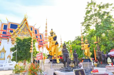องค์ท้าวเวสสุวรรณโณ วัดจุฬามณี (ภาพที่ 18)