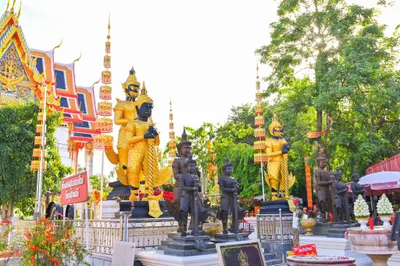 องค์ท้าวเวสสุวรรณโณ วัดจุฬามณี (ภาพที่ 19)