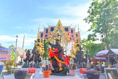 องค์ท้าวเวสสุวรรณโณ วัดจุฬามณี (ภาพที่ 21)