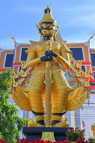 องค์ท้าวเวสสุวรรณโณ วัดจุฬามณี (ภาพที่ 23)