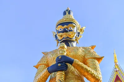 องค์ท้าวเวสสุวรรณโณ วัดจุฬามณี (ภาพที่ 29)