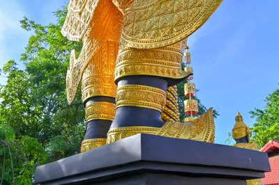 องค์ท้าวเวสสุวรรณโณ วัดจุฬามณี (ภาพที่ 33)