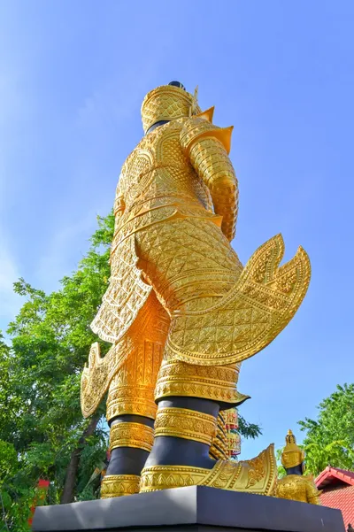 องค์ท้าวเวสสุวรรณโณ วัดจุฬามณี (ภาพที่ 34)