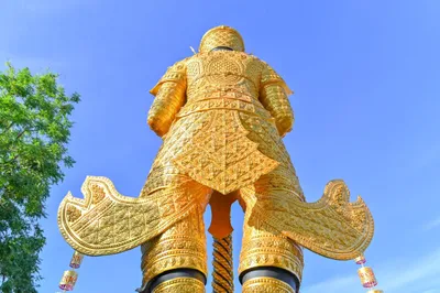 องค์ท้าวเวสสุวรรณโณ วัดจุฬามณี (ภาพที่ 36)