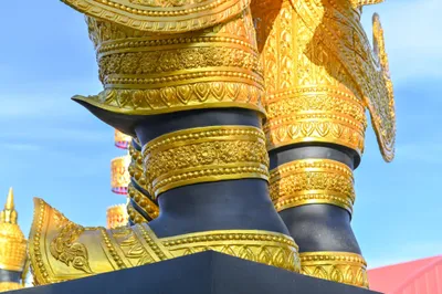 องค์ท้าวเวสสุวรรณโณ วัดจุฬามณี (ภาพที่ 38)