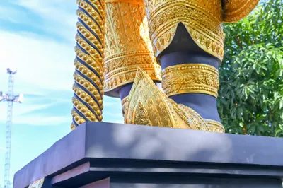 องค์ท้าวเวสสุวรรณโณ วัดจุฬามณี (ภาพที่ 42)