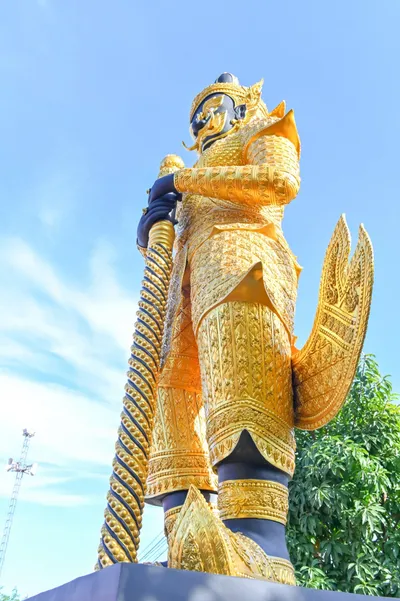 องค์ท้าวเวสสุวรรณโณ วัดจุฬามณี (ภาพที่ 43)