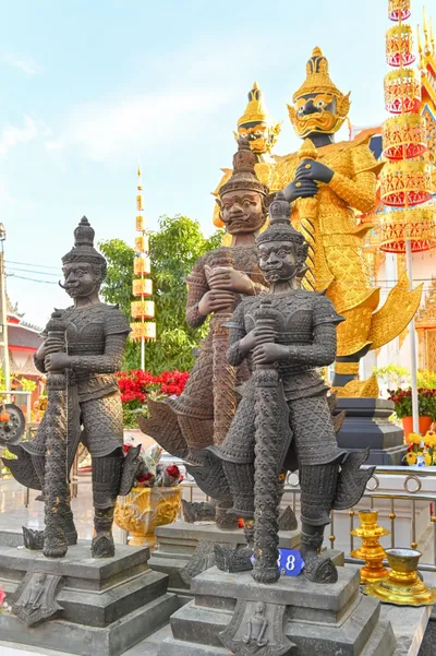องค์ท้าวเวสสุวรรณโณ วัดจุฬามณี (ภาพที่ 44)