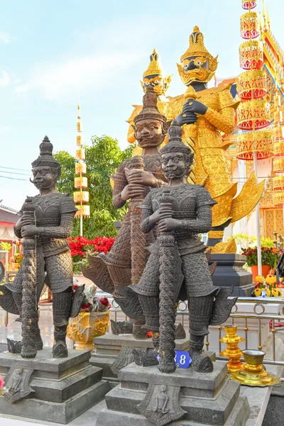 องค์ท้าวเวสสุวรรณโณ วัดจุฬามณี (ภาพที่ 45)