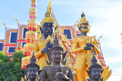 องค์ท้าวเวสสุวรรณโณ วัดจุฬามณี (ภาพที่ 47)
