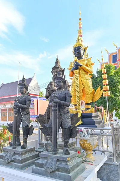 องค์ท้าวเวสสุวรรณโณ วัดจุฬามณี (ภาพที่ 50)