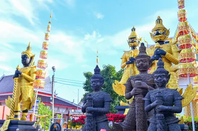 องค์ท้าวเวสสุวรรณโณ วัดจุฬามณี (ภาพที่ 56)