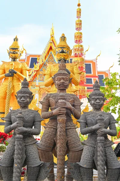 องค์ท้าวเวสสุวรรณโณ วัดจุฬามณี (ภาพที่ 58)
