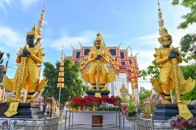 องค์ท้าวเวสสุวรรณโณ วัดจุฬามณี (ภาพที่ 65)