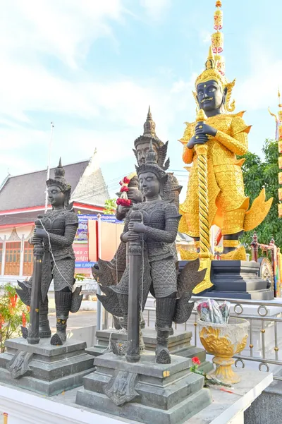 องค์ท้าวเวสสุวรรณโณ วัดจุฬามณี (ภาพที่ 67)