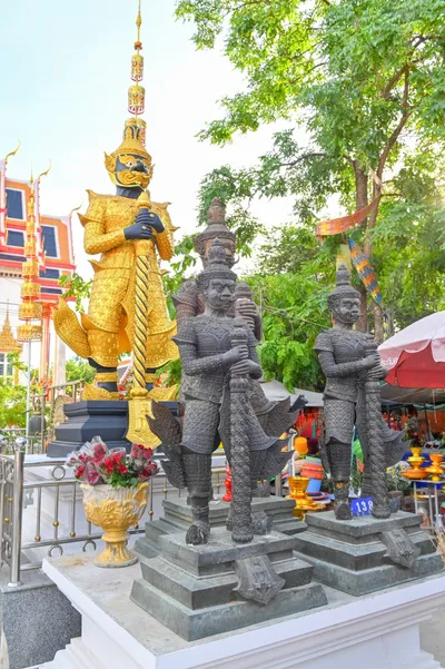 องค์ท้าวเวสสุวรรณโณ วัดจุฬามณี (ภาพที่ 70)