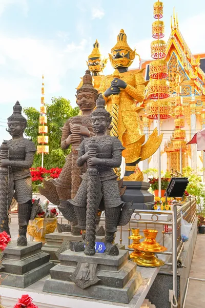 องค์ท้าวเวสสุวรรณโณ วัดจุฬามณี (ภาพที่ 73)