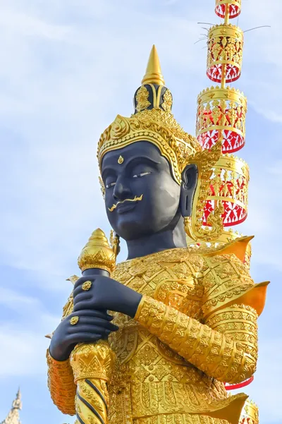 องค์ท้าวเวสสุวรรณโณ วัดจุฬามณี (ภาพที่ 81)