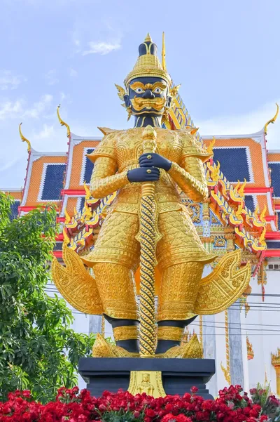 องค์ท้าวเวสสุวรรณโณ วัดจุฬามณี (ภาพที่ 83)