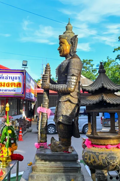 องค์ท้าวเวสสุวรรณโณ วัดจุฬามณี (ภาพที่ 88)