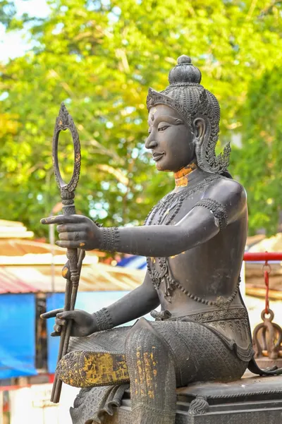 องค์ท้าวเวสสุวรรณโณ วัดจุฬามณี (ภาพที่ 90)