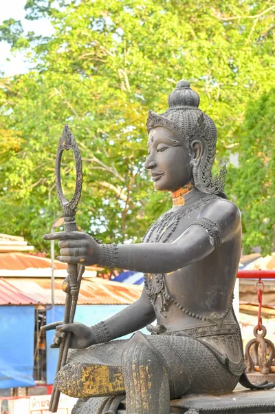 องค์ท้าวเวสสุวรรณโณ วัดจุฬามณี (ภาพที่ 91)