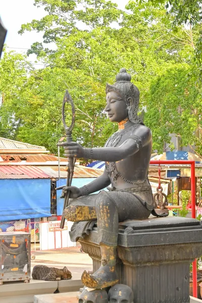 องค์ท้าวเวสสุวรรณโณ วัดจุฬามณี (ภาพที่ 92)