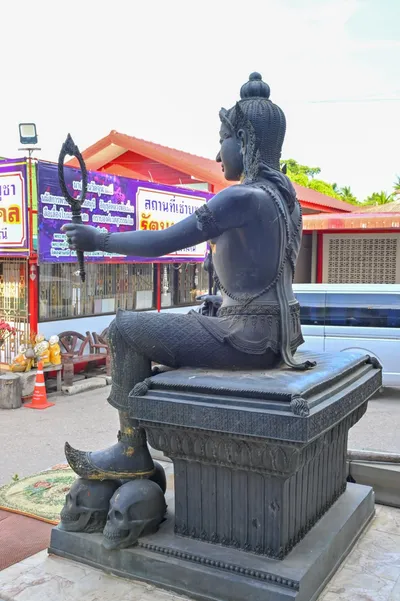 องค์ท้าวเวสสุวรรณโณ วัดจุฬามณี (ภาพที่ 96)