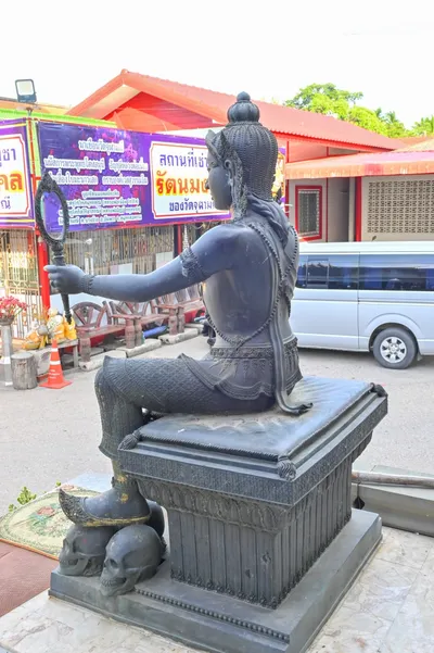 องค์ท้าวเวสสุวรรณโณ วัดจุฬามณี (ภาพที่ 97)