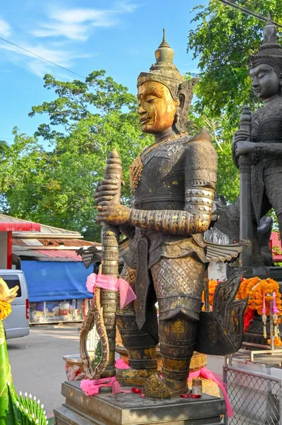 องค์ท้าวเวสสุวรรณโณ วัดจุฬามณี (ภาพที่ 115)