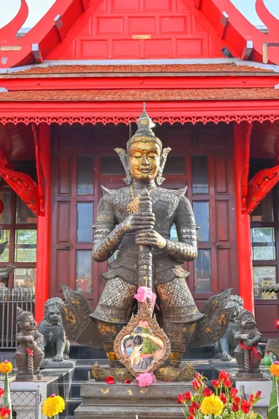 องค์ท้าวเวสสุวรรณโณ วัดจุฬามณี (ภาพที่ 120)