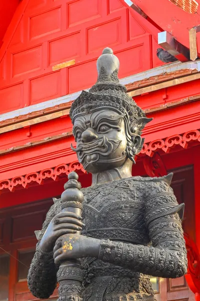 องค์ท้าวเวสสุวรรณโณ วัดจุฬามณี (ภาพที่ 123)