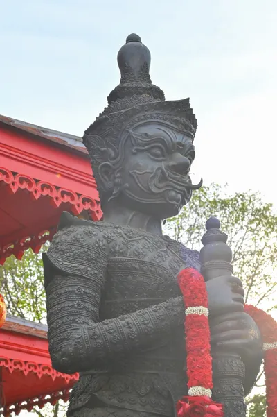องค์ท้าวเวสสุวรรณโณ วัดจุฬามณี (ภาพที่ 127)
