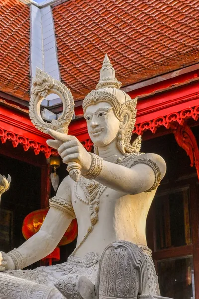 องค์ท้าวเวสสุวรรณโณ วัดจุฬามณี (ภาพที่ 139)