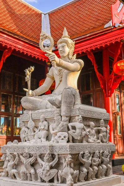 องค์ท้าวเวสสุวรรณโณ วัดจุฬามณี (ภาพที่ 141)