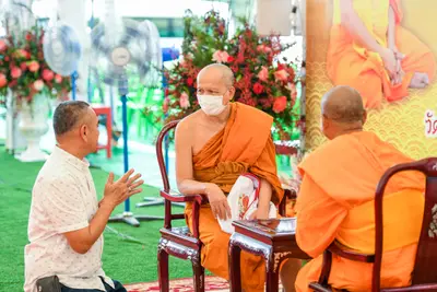ประมวลภาพพิธีฉลองตราตั้ง–พัดยศ เจ้าคณะอำเภออัมพวา วัดจุฬามณี ปี ๒๕๖๖
