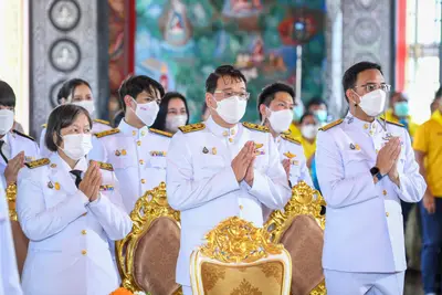 ประมวลภาพพิธีฉลองตราตั้ง–พัดยศ เจ้าคณะอำเภออัมพวา วัดจุฬามณี ปี ๒๕๖๖