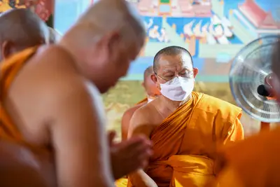 ประมวลภาพพิธีฉลองตราตั้ง–พัดยศ เจ้าคณะอำเภออัมพวา วัดจุฬามณี ปี ๒๕๖๖
