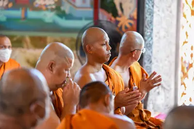 ประมวลภาพพิธีฉลองตราตั้ง–พัดยศ เจ้าคณะอำเภออัมพวา วัดจุฬามณี ปี ๒๕๖๖