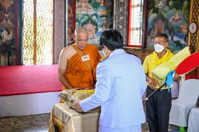 ประมวลภาพพิธีฉลองตราตั้ง–พัดยศ เจ้าคณะอำเภออัมพวา วัดจุฬามณี ปี ๒๕๖๖