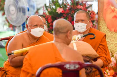 ประมวลภาพพิธีฉลองตราตั้ง–พัดยศ เจ้าคณะอำเภออัมพวา วัดจุฬามณี ปี ๒๕๖๖