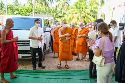 ประมวลภาพพิธีฉลองตราตั้ง–พัดยศ เจ้าคณะอำเภออัมพวา วัดจุฬามณี ปี ๒๕๖๖