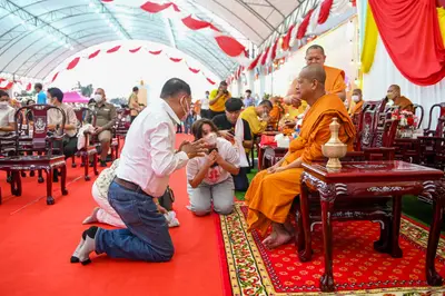 ประมวลภาพพิธีฉลองตราตั้ง–พัดยศ เจ้าคณะอำเภออัมพวา วัดจุฬามณี ปี ๒๕๖๖