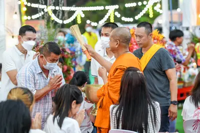ประมวลภาพพิธีฉลองตราตั้ง–พัดยศ เจ้าคณะอำเภออัมพวา วัดจุฬามณี ปี ๒๕๖๖