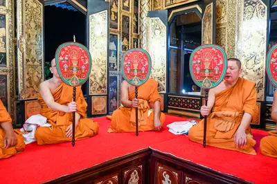 ประมวลภาพพิธีฉลองตราตั้ง–พัดยศ เจ้าคณะอำเภออัมพวา วัดจุฬามณี ปี ๒๕๖๖