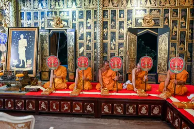 ประมวลภาพพิธีฉลองตราตั้ง–พัดยศ เจ้าคณะอำเภออัมพวา วัดจุฬามณี ปี ๒๕๖๖