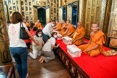 ประมวลภาพพิธีฉลองตราตั้ง–พัดยศ เจ้าคณะอำเภออัมพวา วัดจุฬามณี ปี ๒๕๖๖