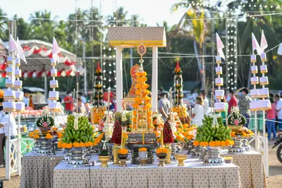 ประมวลภาพพิธีฉลองตราตั้ง–พัดยศ เจ้าคณะอำเภออัมพวา วัดจุฬามณี ปี ๒๕๖๖