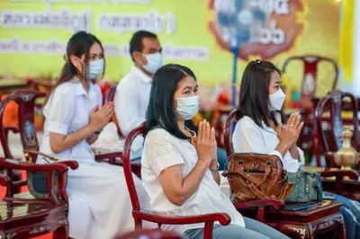 ประมวลภาพพิธีฉลองตราตั้ง–พัดยศ เจ้าคณะอำเภออัมพวา วัดจุฬามณี ปี ๒๕๖๖